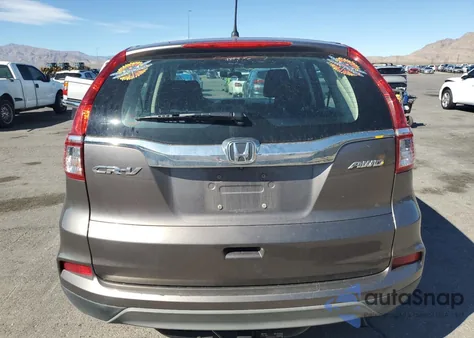 2015 Honda Cr-V Lx из США, поврежденный, VIN 5J6RM4H32FL067282